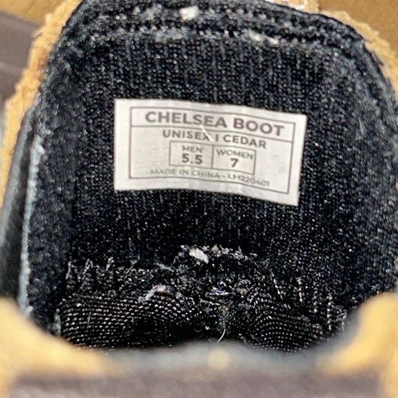 Tan Chukka Boots with Suede Finish and Rounded Toe - Picture 3 of 8